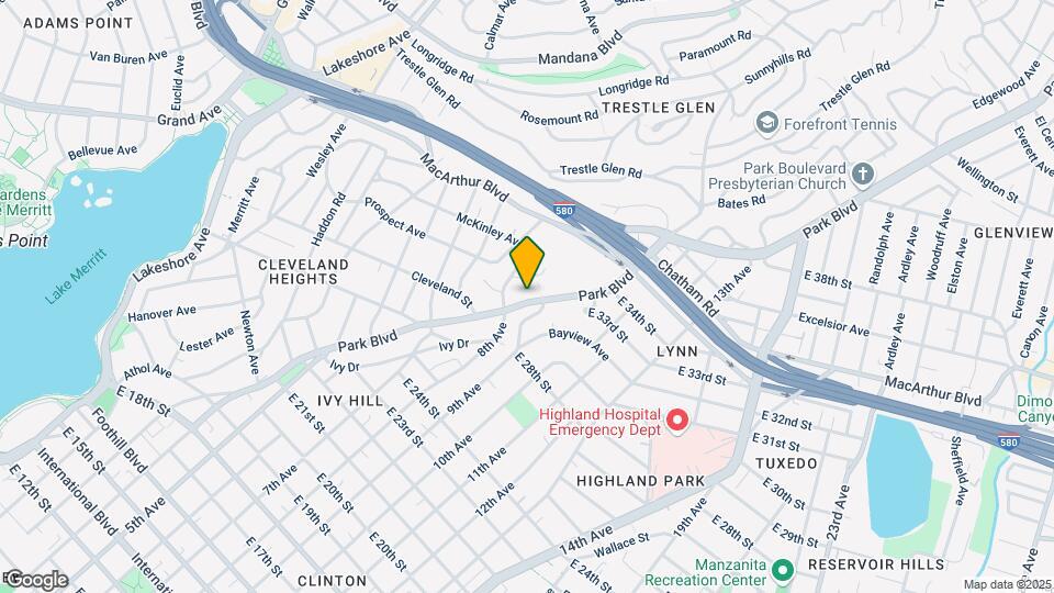 3009 Park Blvd Map and Location Details