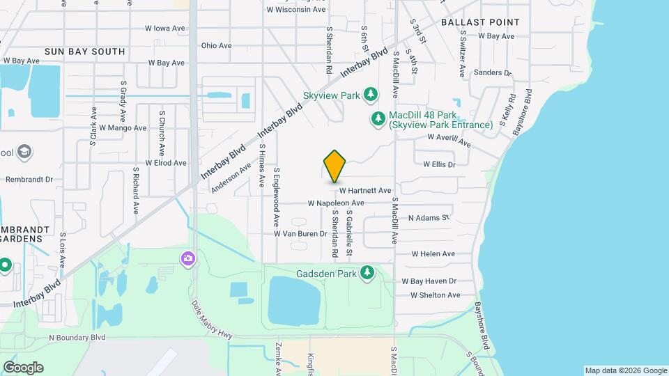 3215 W Hartnett Ave Map and Location Details