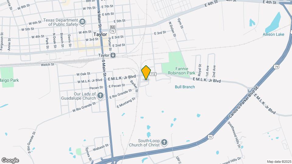 608 E Pecan St Map and Location Details