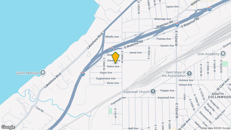 13809 Kelso Ave Map and Location Details