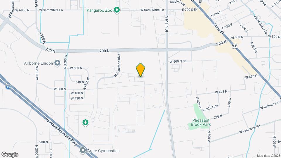 572 N Buffalo Grass Ln Map and Location Details