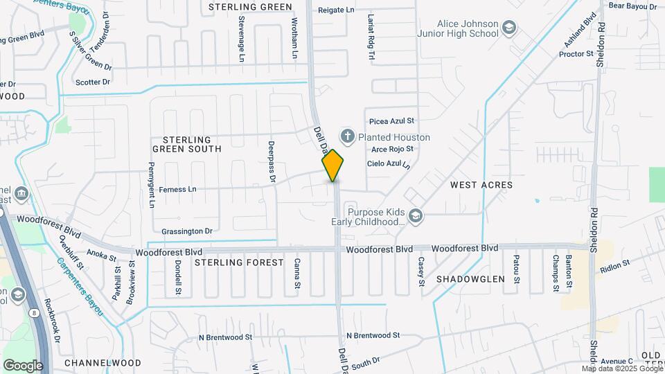 922 Calm Creek Ct Map and Location Details