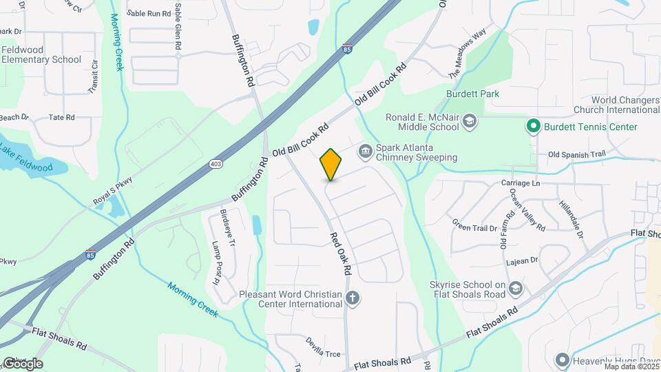 6115 Riveroak Terrace Map and Location Details