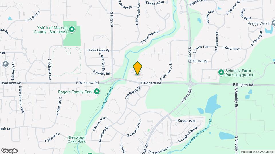 2302 E Winding Brook Ct Map and Location Details