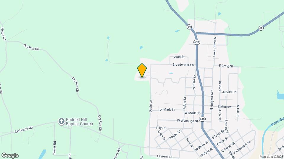 1743 Davis Ln Map and Location Details