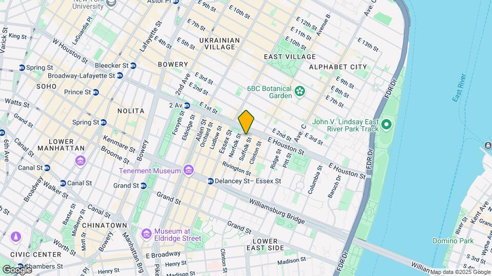 169 Suffolk St Map and Location Details