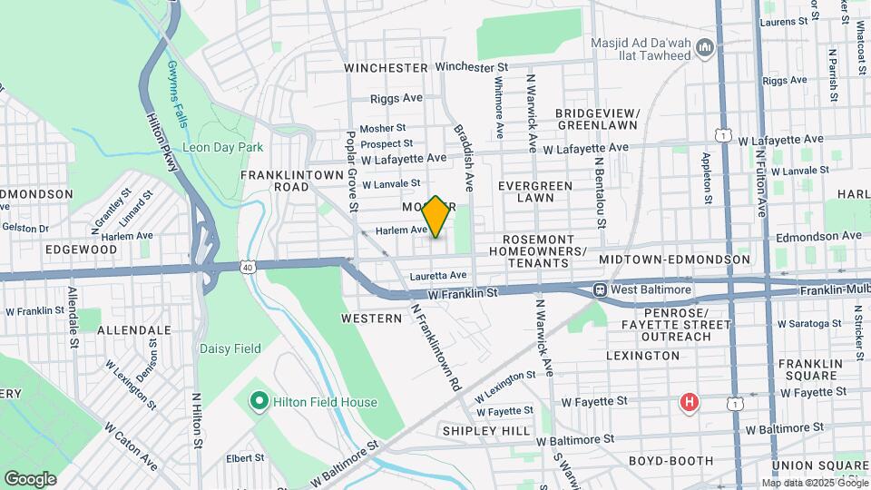 603 N Ashburton St Mapa y Detalles de la Ubicación