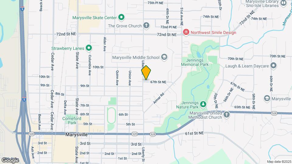 4720 67th Street NE Map and Location Details