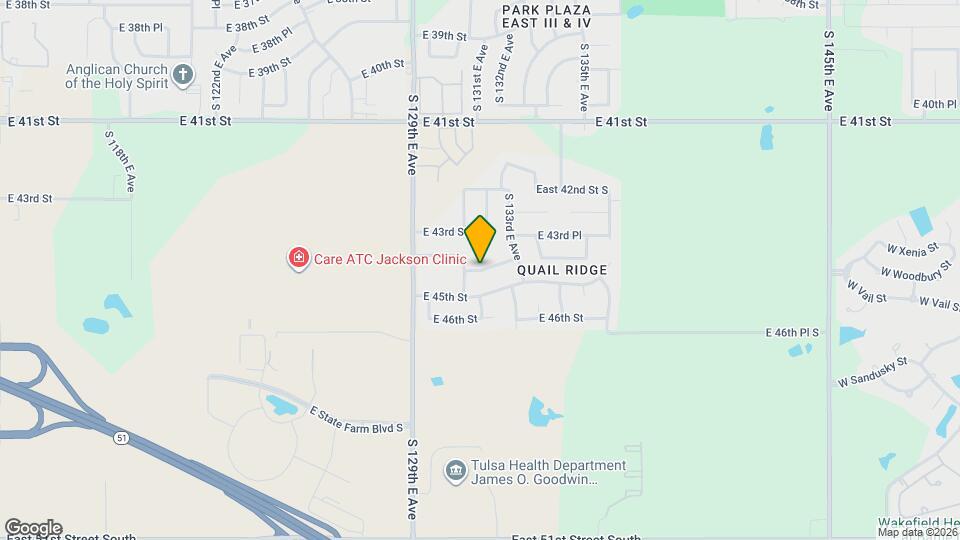 13115 E 44th St Map and Location Details