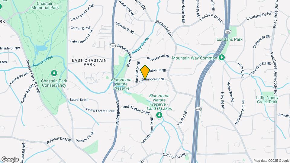 335 Lakemoore Dr NE Map and Location Details