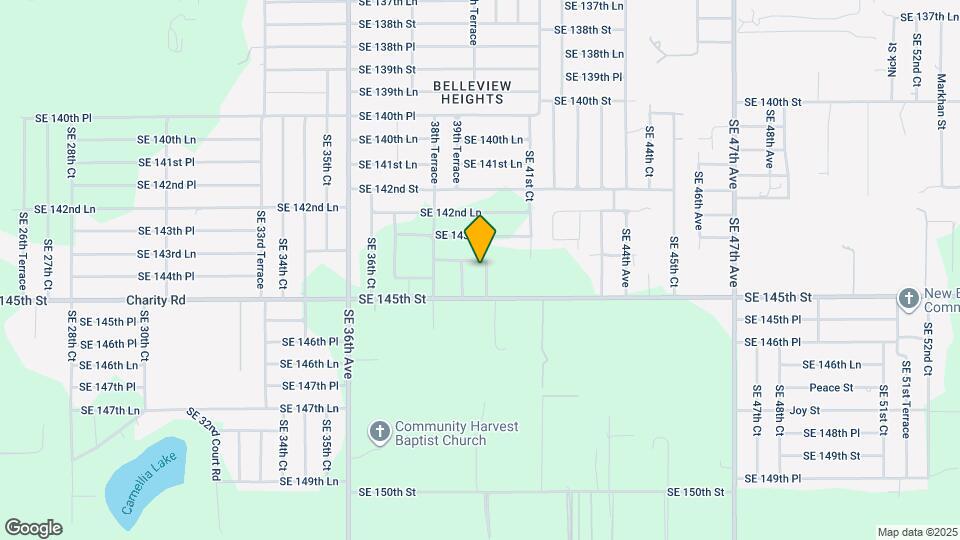 14424 SE 40th Ave Mapa y Detalles de la Ubicación