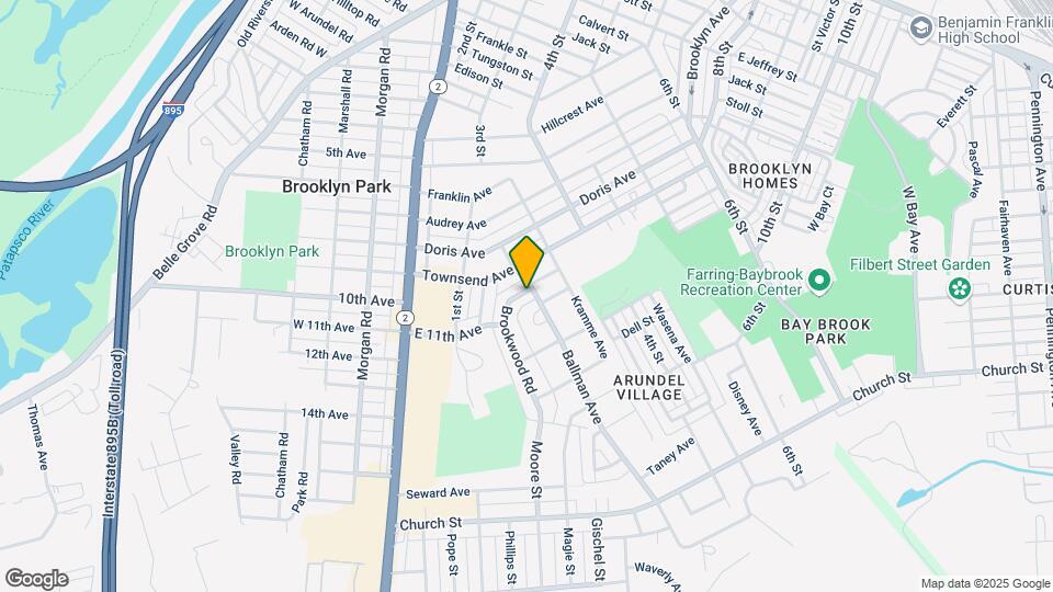 4905 Brookwood Rd Map and Location Details