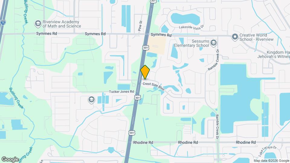 10705 River Hawk Ln Mapa y Detalles de la Ubicación