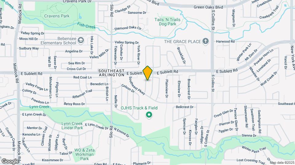 6319 Brownlee Ln Map and Location Details