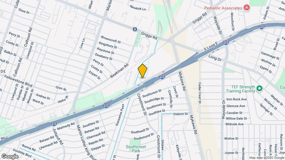 5951 S Loop E Map and Location Details