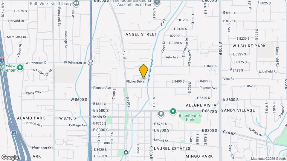 243 Flicker Drive Mapa y Detalles de la Ubicación