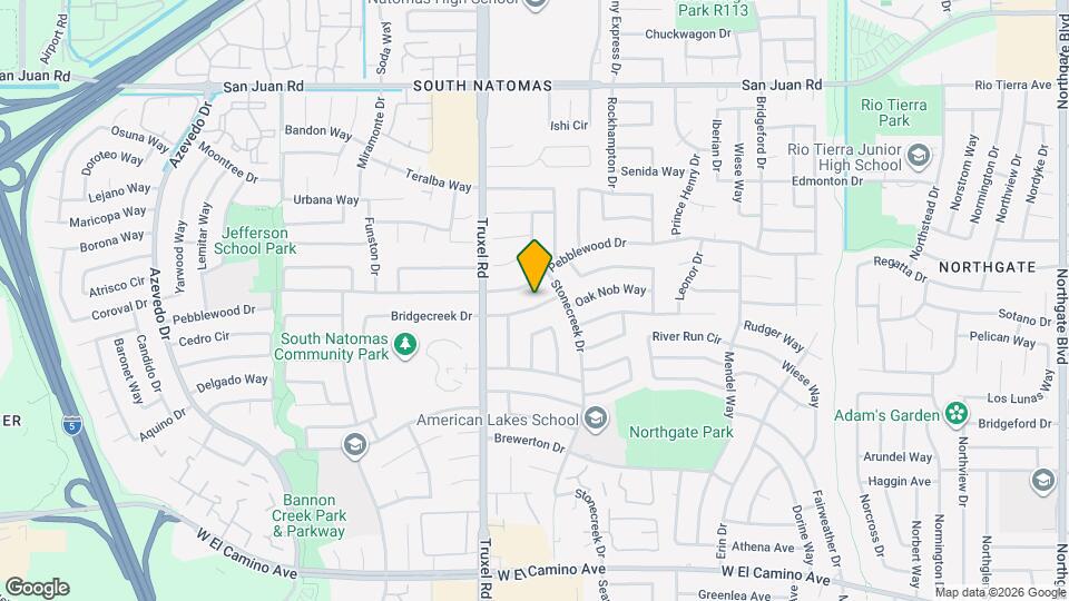 1515 Woodland Oaks Way Map and Location Details