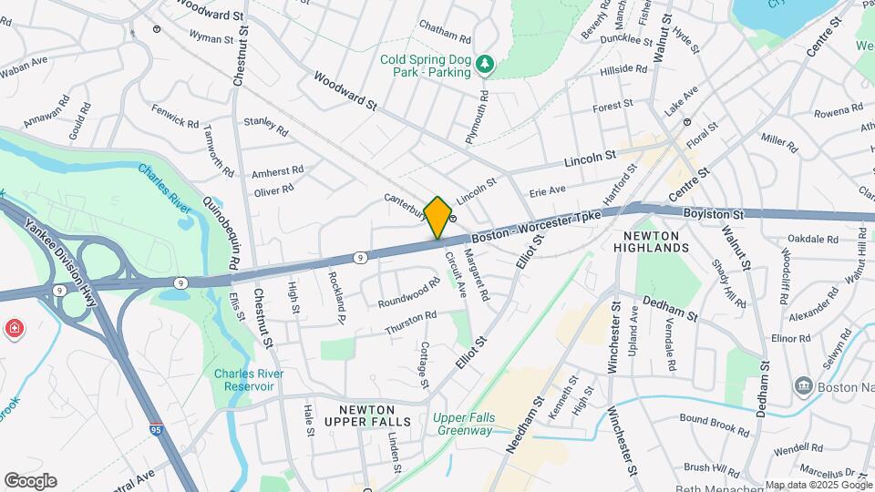 1102 Boylston St Map and Location Details