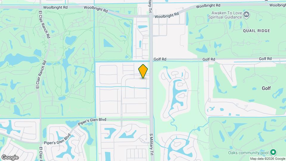 5058 Glenville Dr Map and Location Details