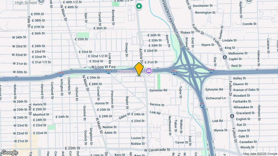 1212 E 29th St Map and Location Details