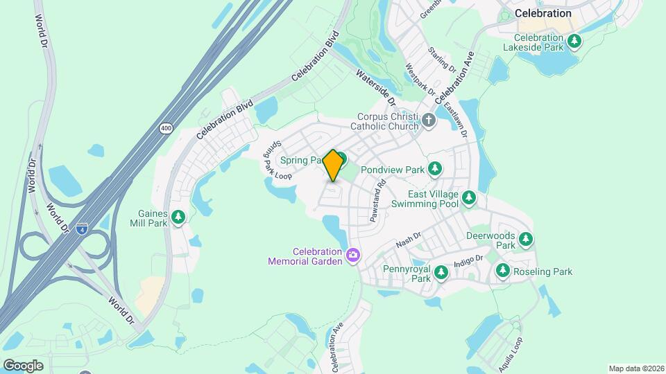 1107 Croton Pl Map and Location Details