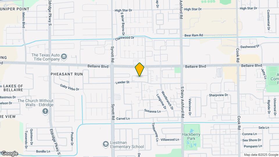 13026 Leader St, Unit 953 Map and Location Details