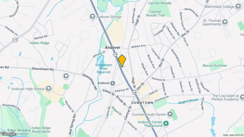 121 N Main St Map and Location Details