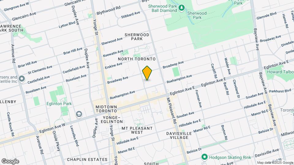 177 Redpath Avenue Map and Location Details