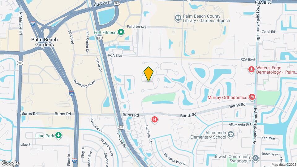 7801 Geminata Oak Ct Map and Location Details