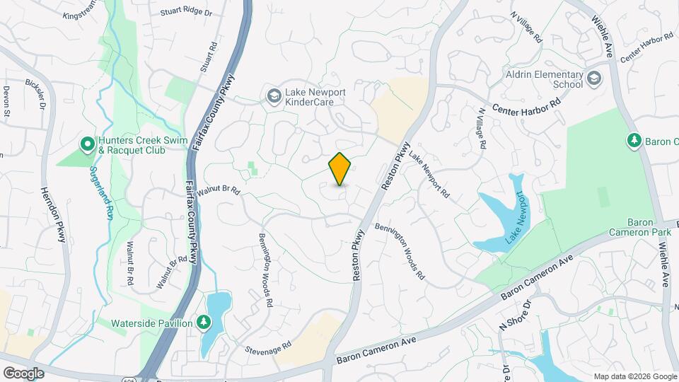 1664 Harvest Green Ct Map and Location Details