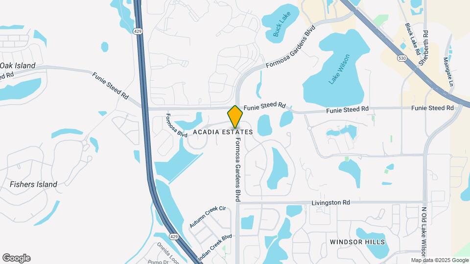 8000 Acadia Estates Ct Mapa y Detalles de la Ubicación
