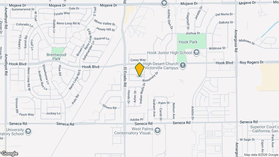 14600 Rosemary Dr Map and Location Details