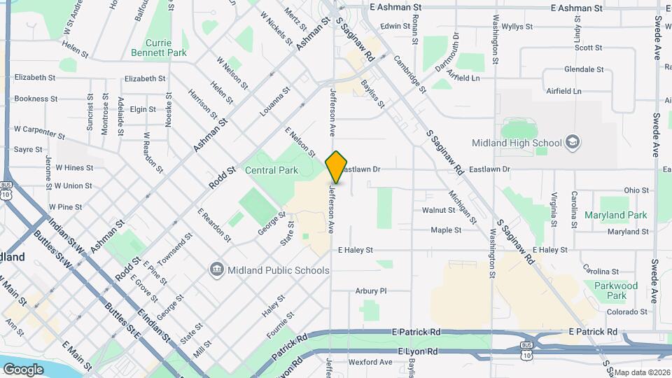 2302 Jefferson Ave Mapa y Detalles de la Ubicación