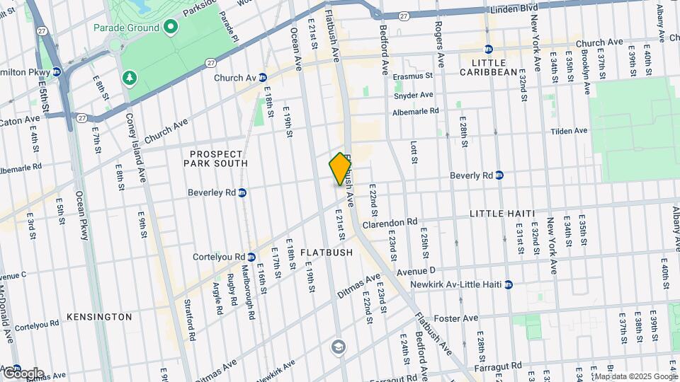 409 E 21st St Mapa y Detalles de la Ubicación