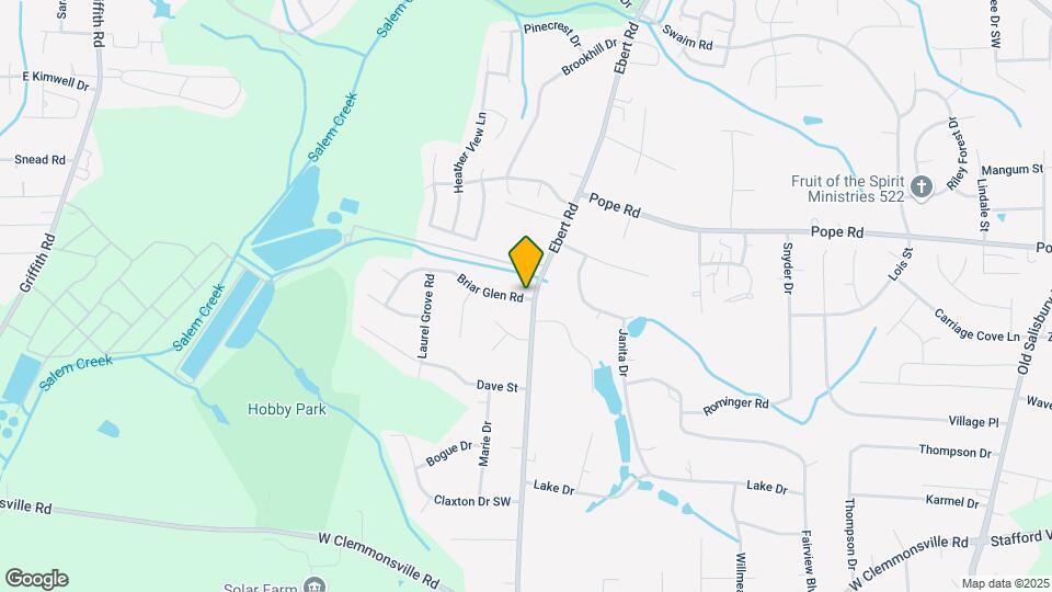 2292 Briar Glen Rd Map and Location Details