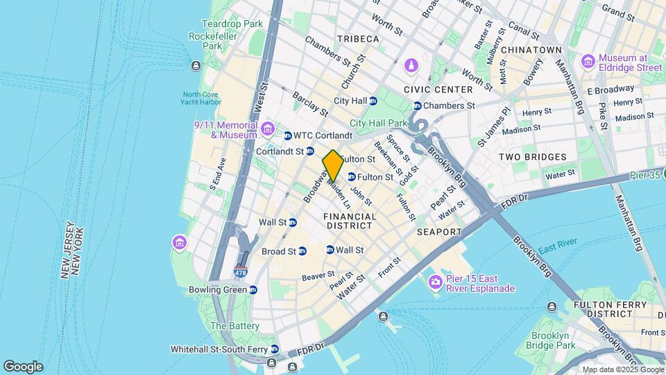 14 Maiden Ln Mapa y Detalles de la Ubicación
