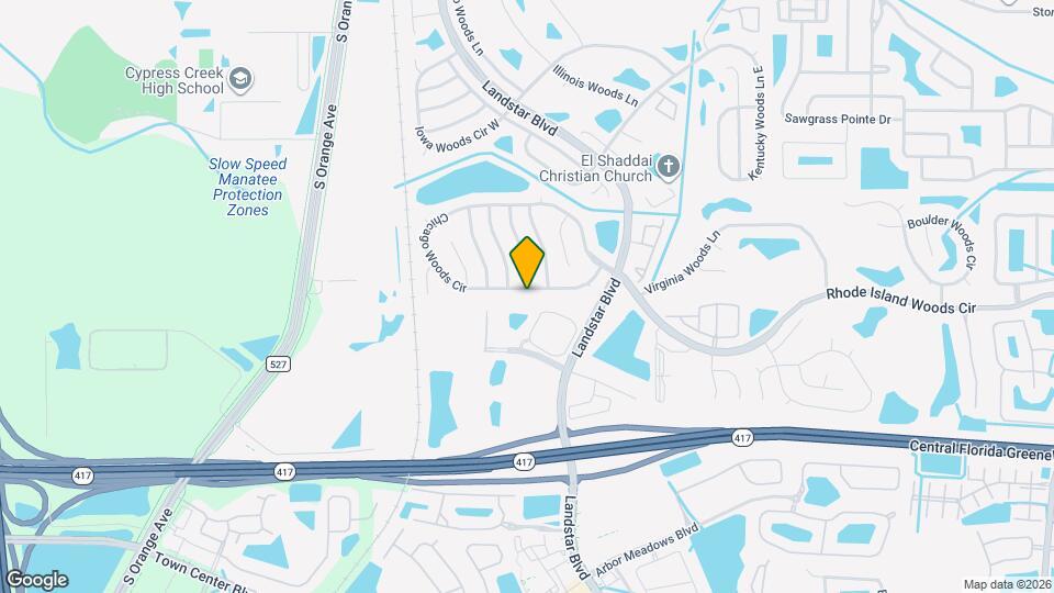 189 Chicago Woods Cir Map and Location Details