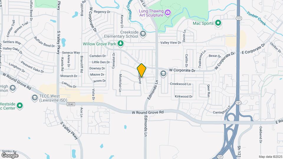 2097 Amherst Dr Map and Location Details