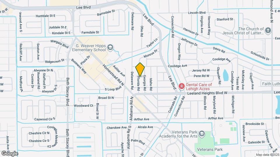 110 Florida Rd Map and Location Details