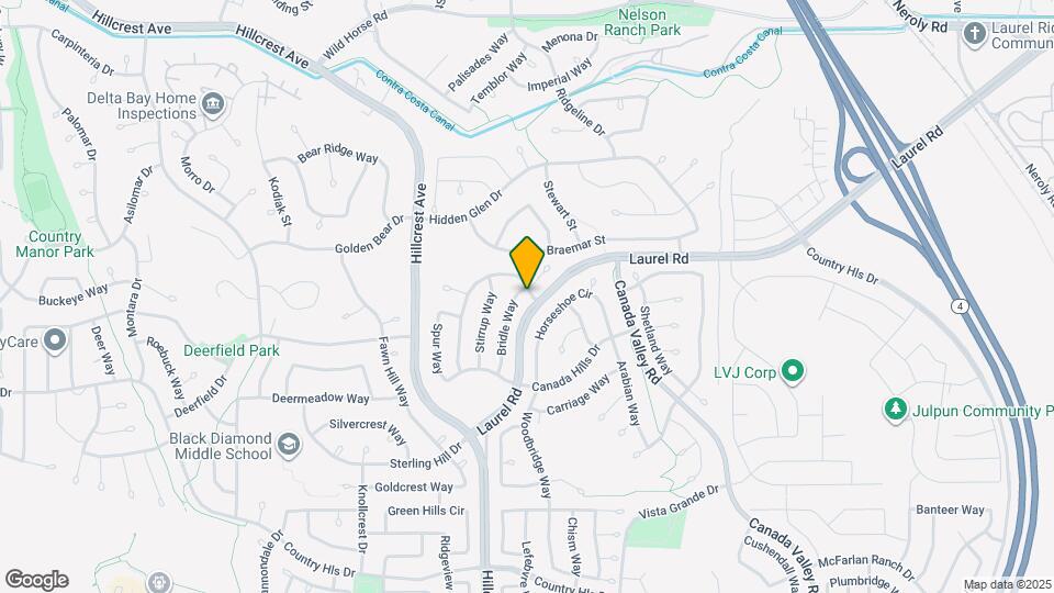 4901 Bridle Way Map and Location Details