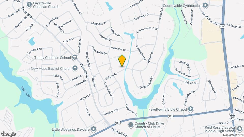 540 B Hilliard Dr Map and Location Details