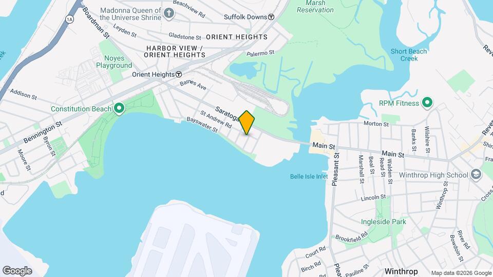 127 St Andrew Rd Map and Location Details