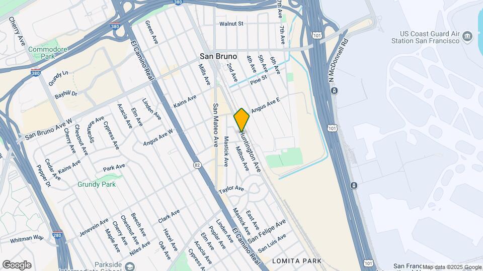 515 Huntington Ave Map and Location Details