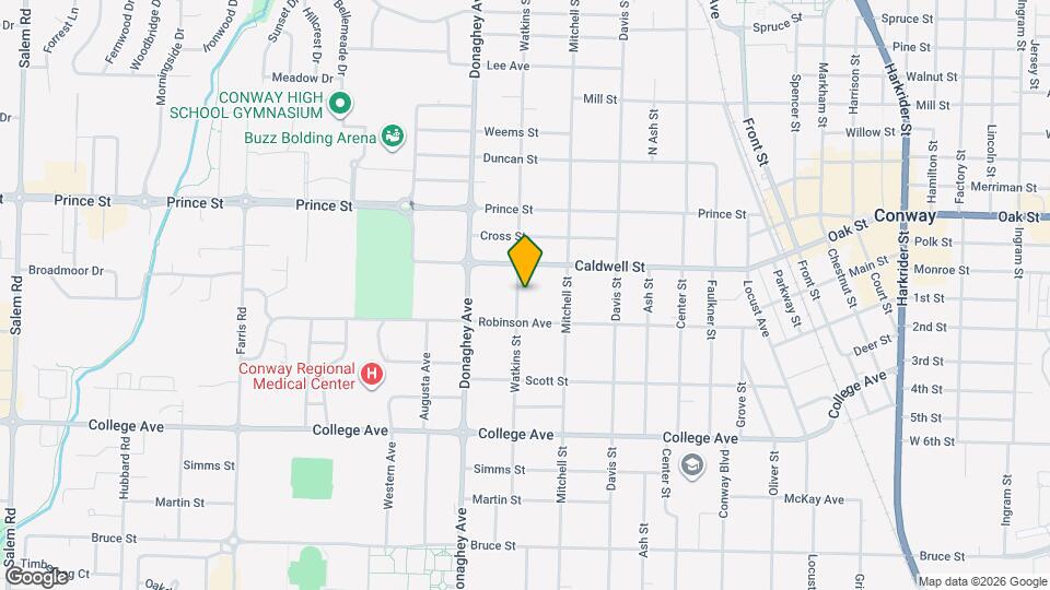 822 Watkins St Map and Location Details