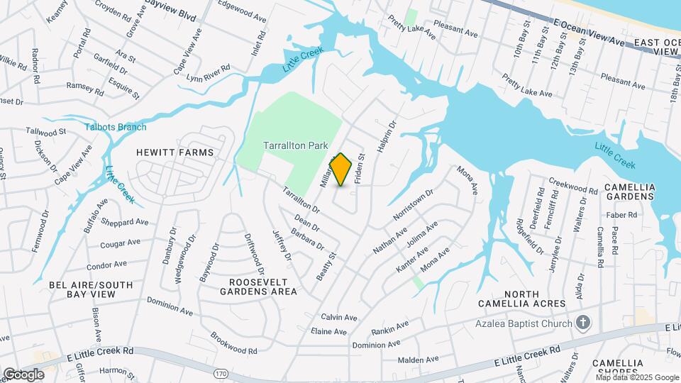 2228 Corbett Ave Map and Location Details