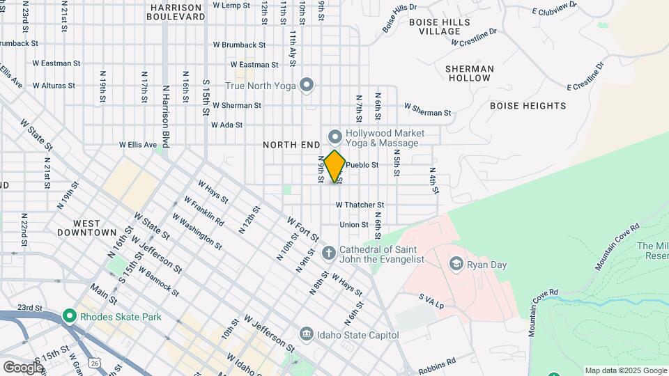 1119 N 8th St Mapa y Detalles de la Ubicación