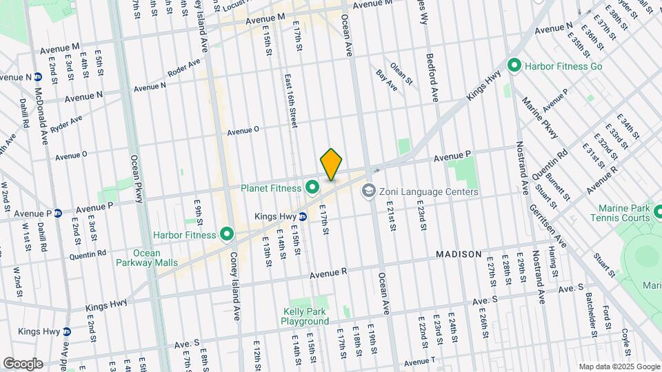 1715 Kings Hwy Mapa y Detalles de la Ubicación