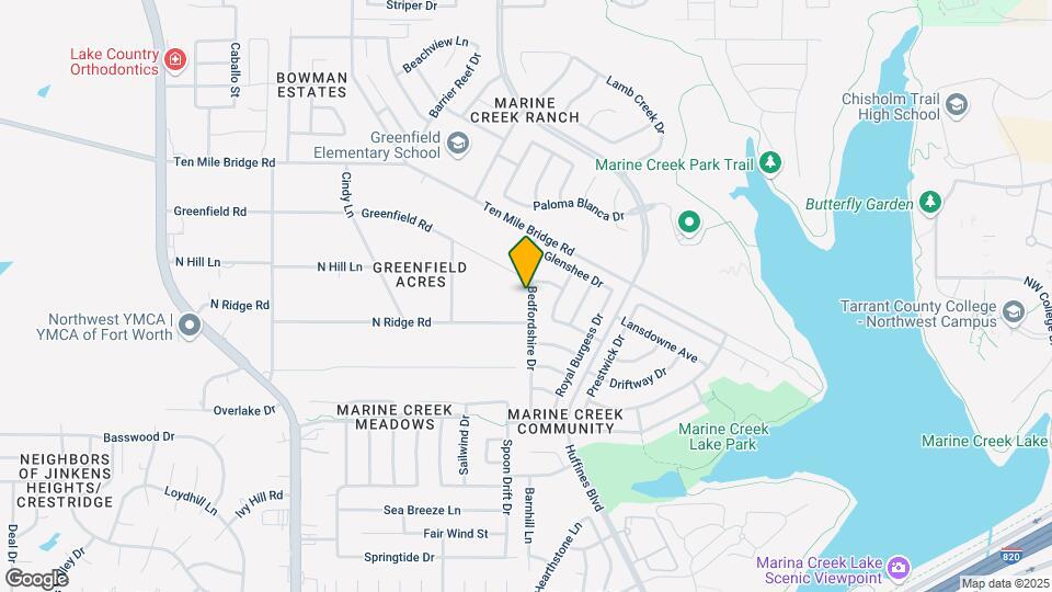 5221 Bedfordshire Dr Map and Location Details