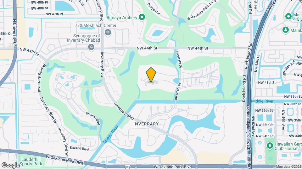 6100 S Falls Cir Dr Map and Location Details