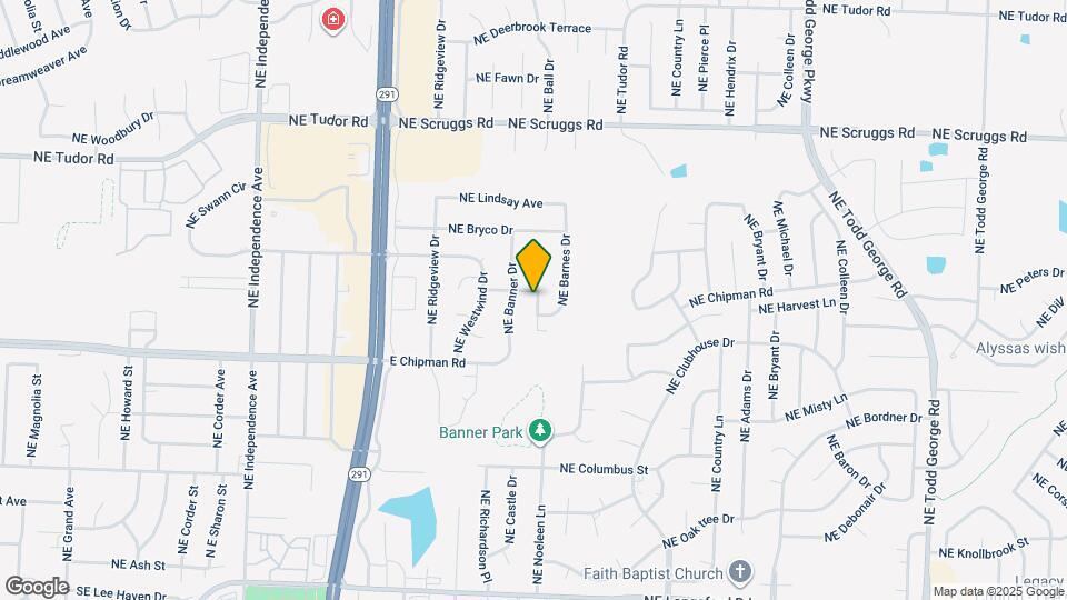 716 NE Ball Dr Map and Location Details